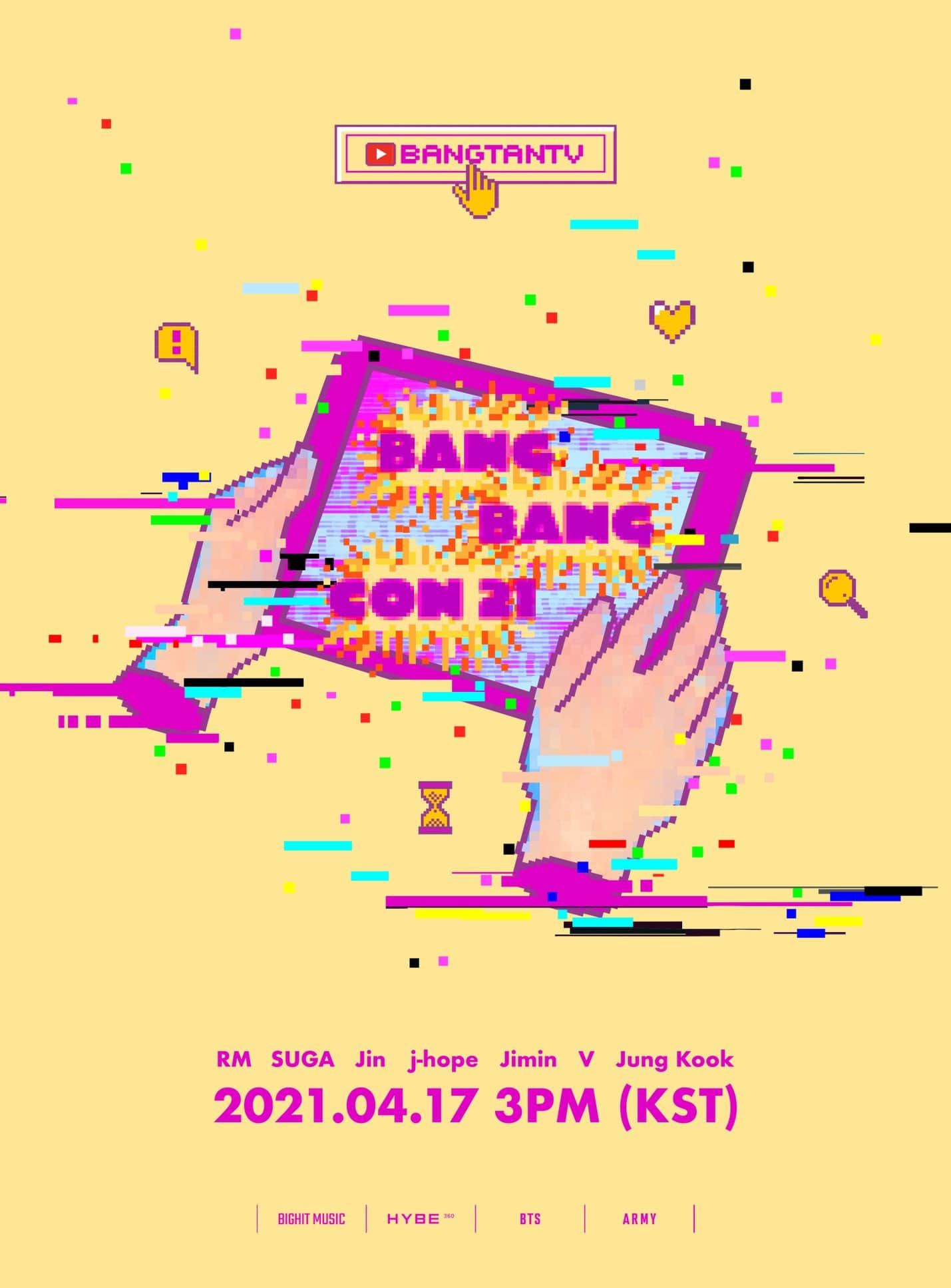 Teaser konser BANGBANGCON21 BTS