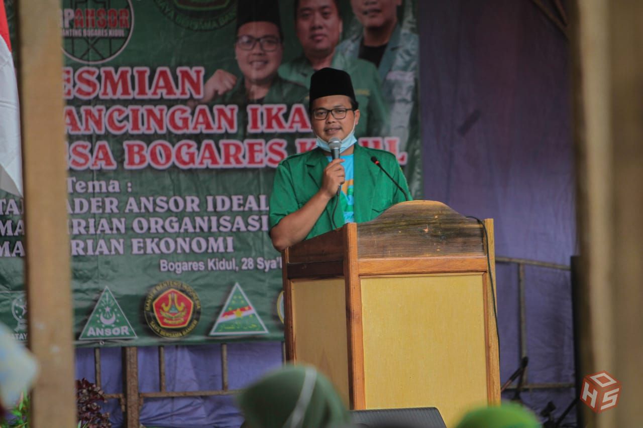 Ketua GP Ansor, Mohamad Iman Nurzaman S.Sos.