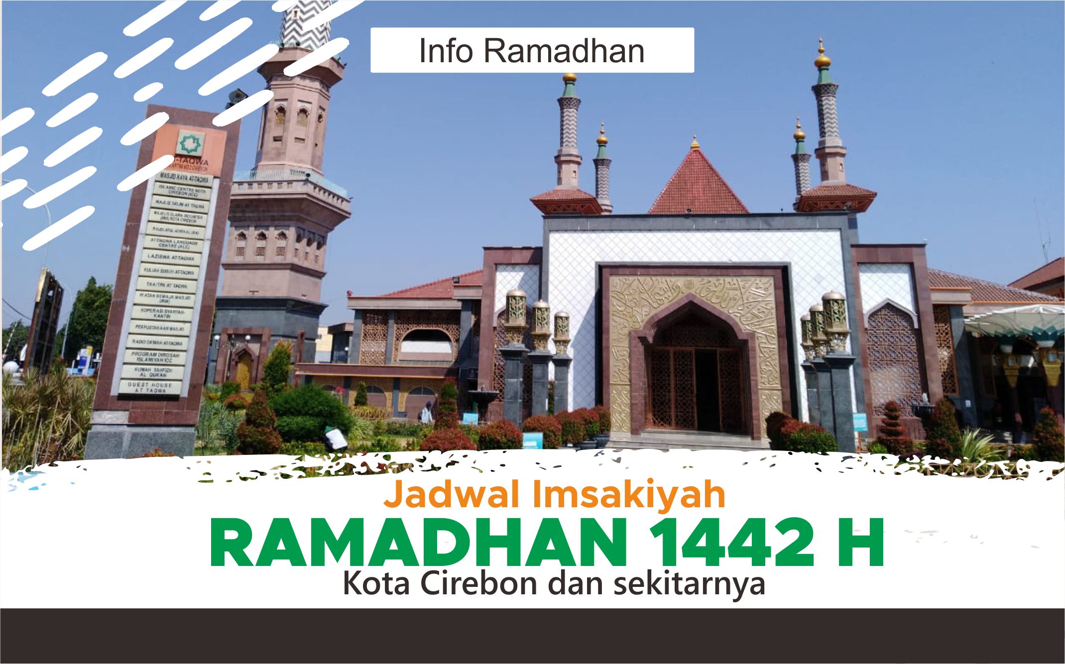 Jadwal Imsak Kota Cirebon Dan Sekitarnya Hari Ini Selasa 13 April 2021 Portal Brebes