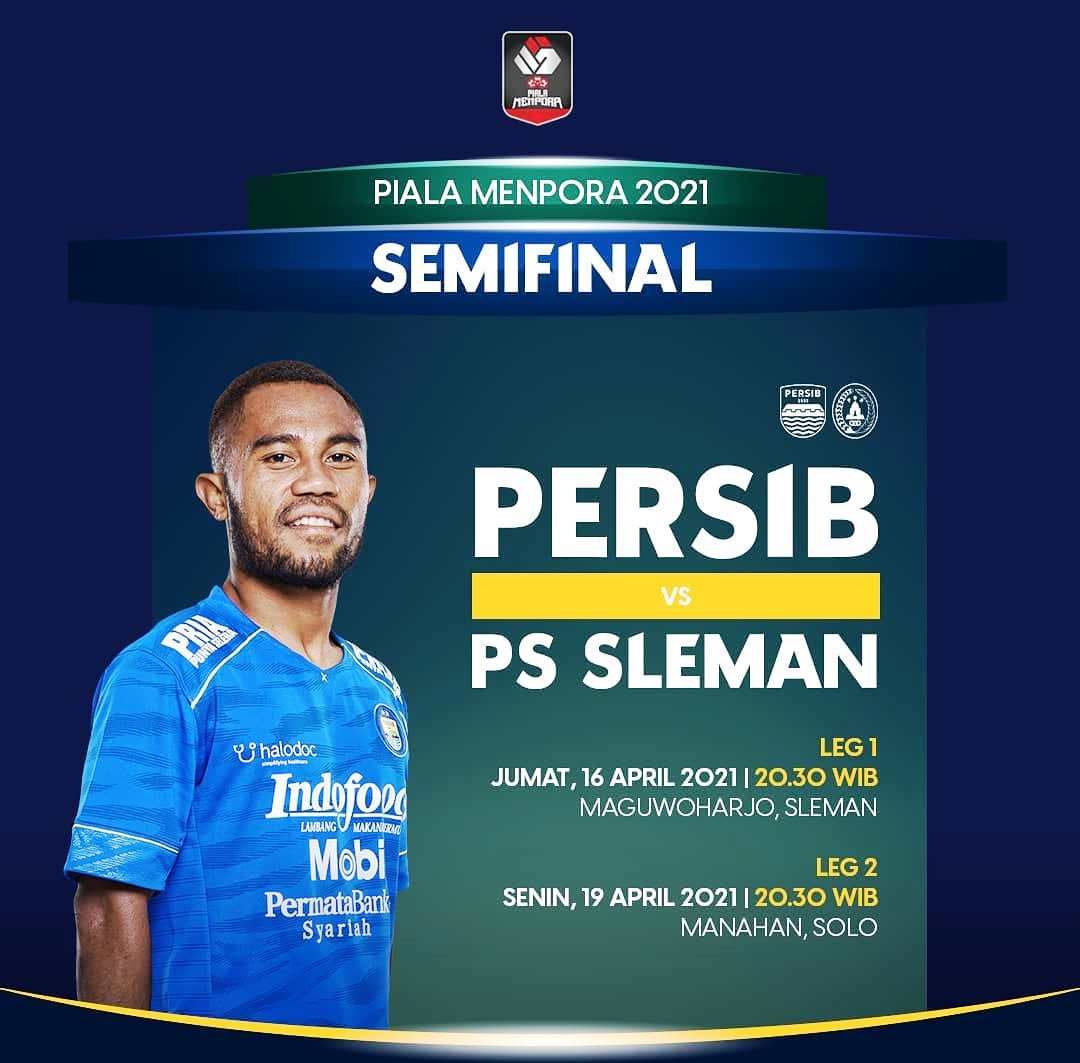  Jelang Semi Final Piala Menpora Persib vs PSS. 