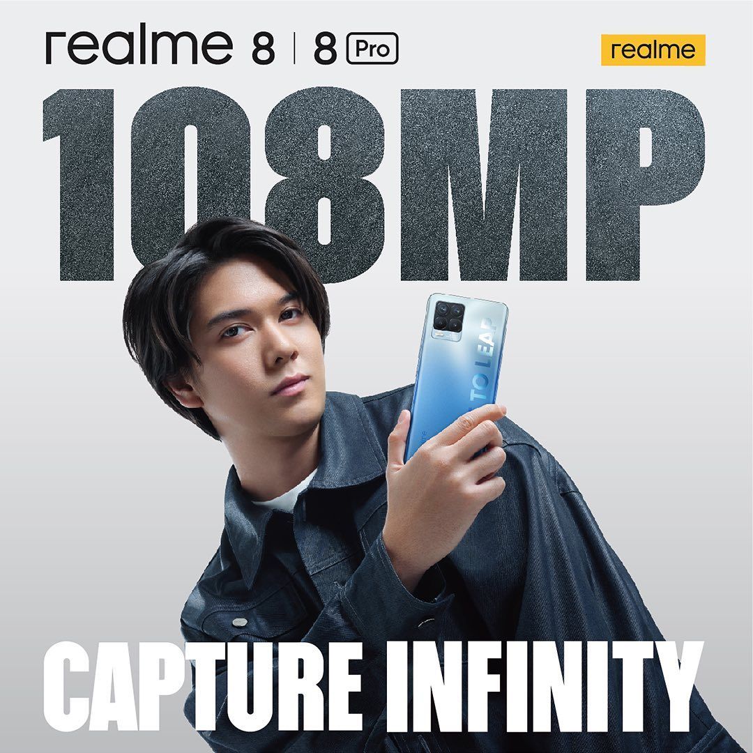 Realme 8 Pro adalah ponsel pertama Realme yang menggunakan kamera 108n MP