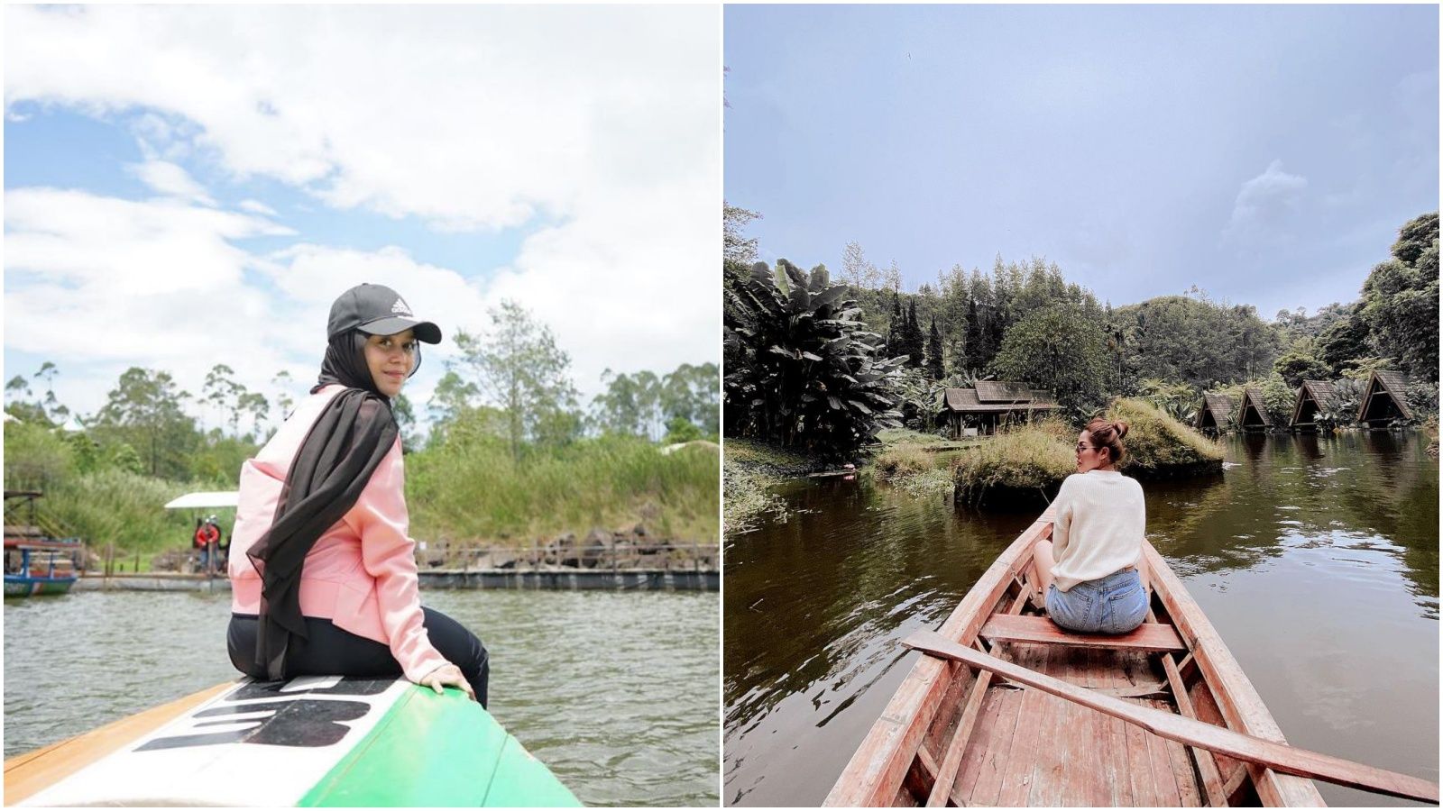 Lesti Kejora dan Siti Badriah sama-sama menyukai wisata air