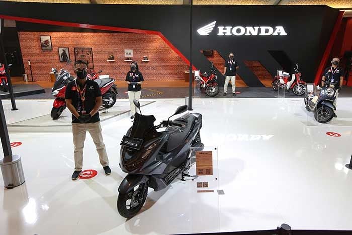 Booth Honda di IIMS 2021 