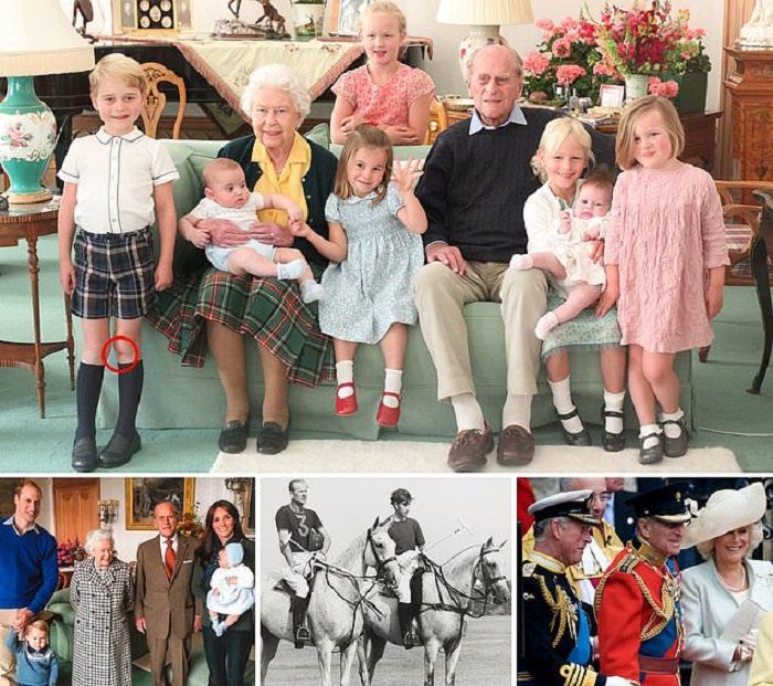 Olah foto kompilasi postingan Kensington Royal, Clarens House, Royal Family DailyMail 
