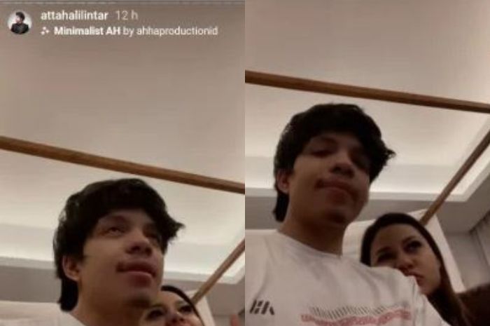 Tangkap layar video Instagram Story milik Atta Halilintar.c