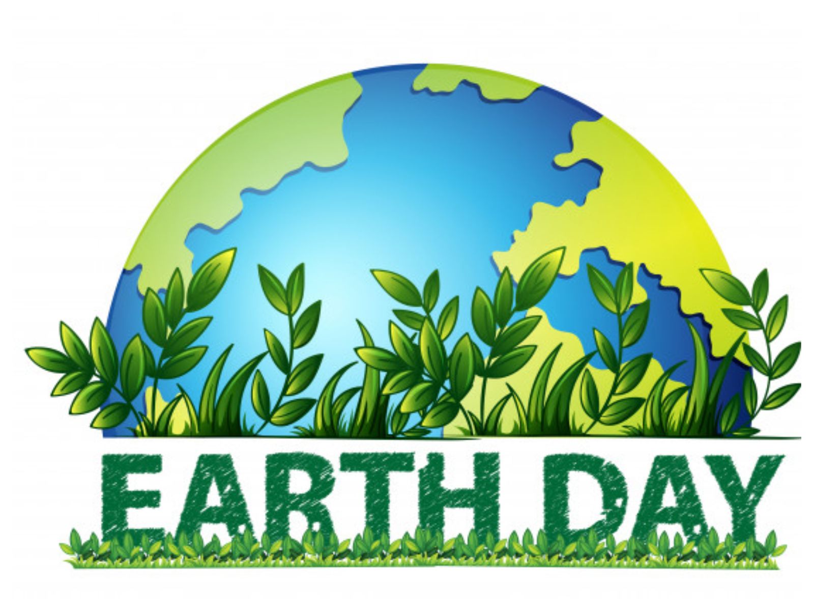22. April Earth Day 22 April Greeting Card Royalty Free Vector Image