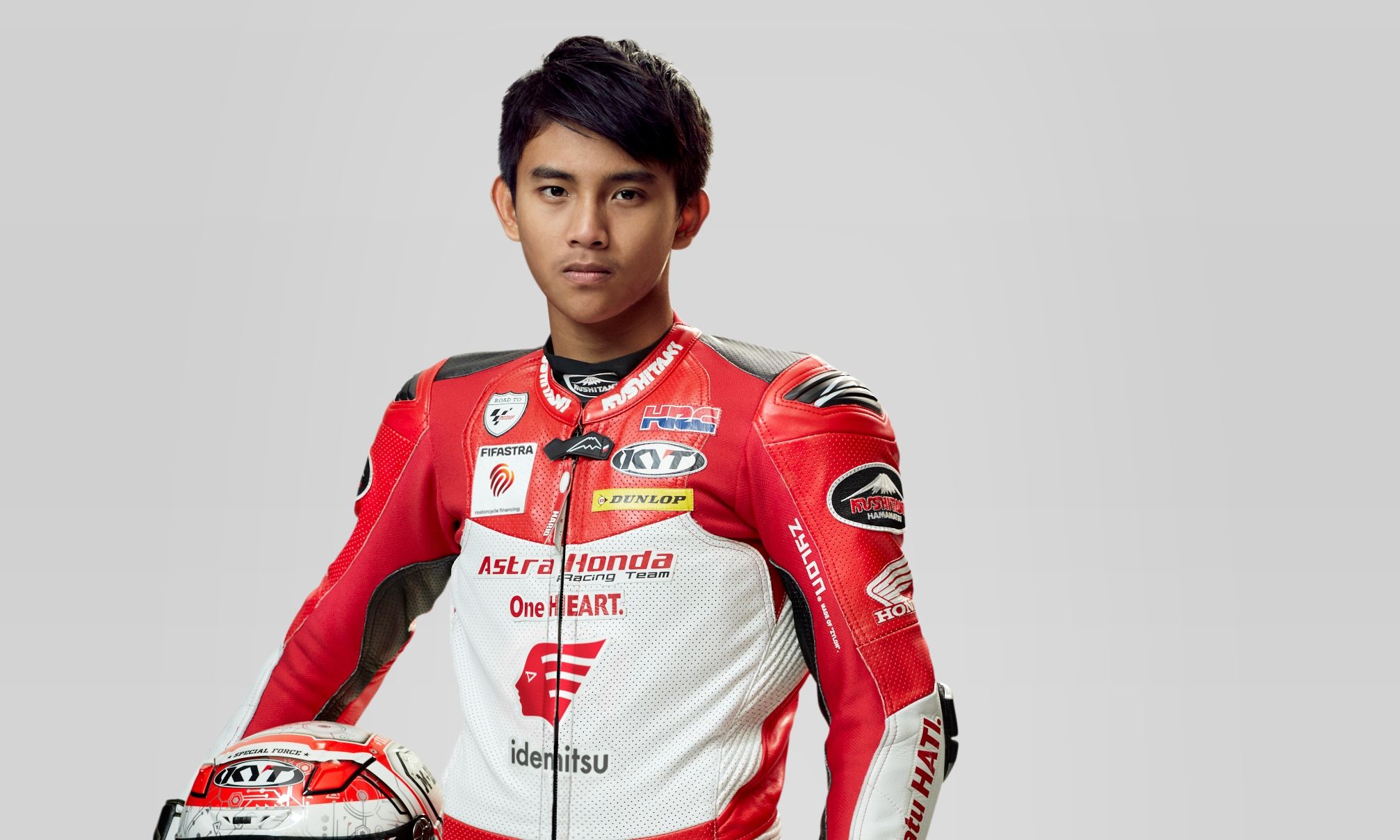 Pembalap muda Mario Suryo Aji