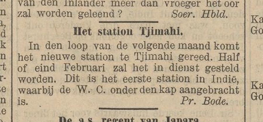 Het nieuws van den dag voor Nederlandsch-Indië terbitan 2 Februari 1905