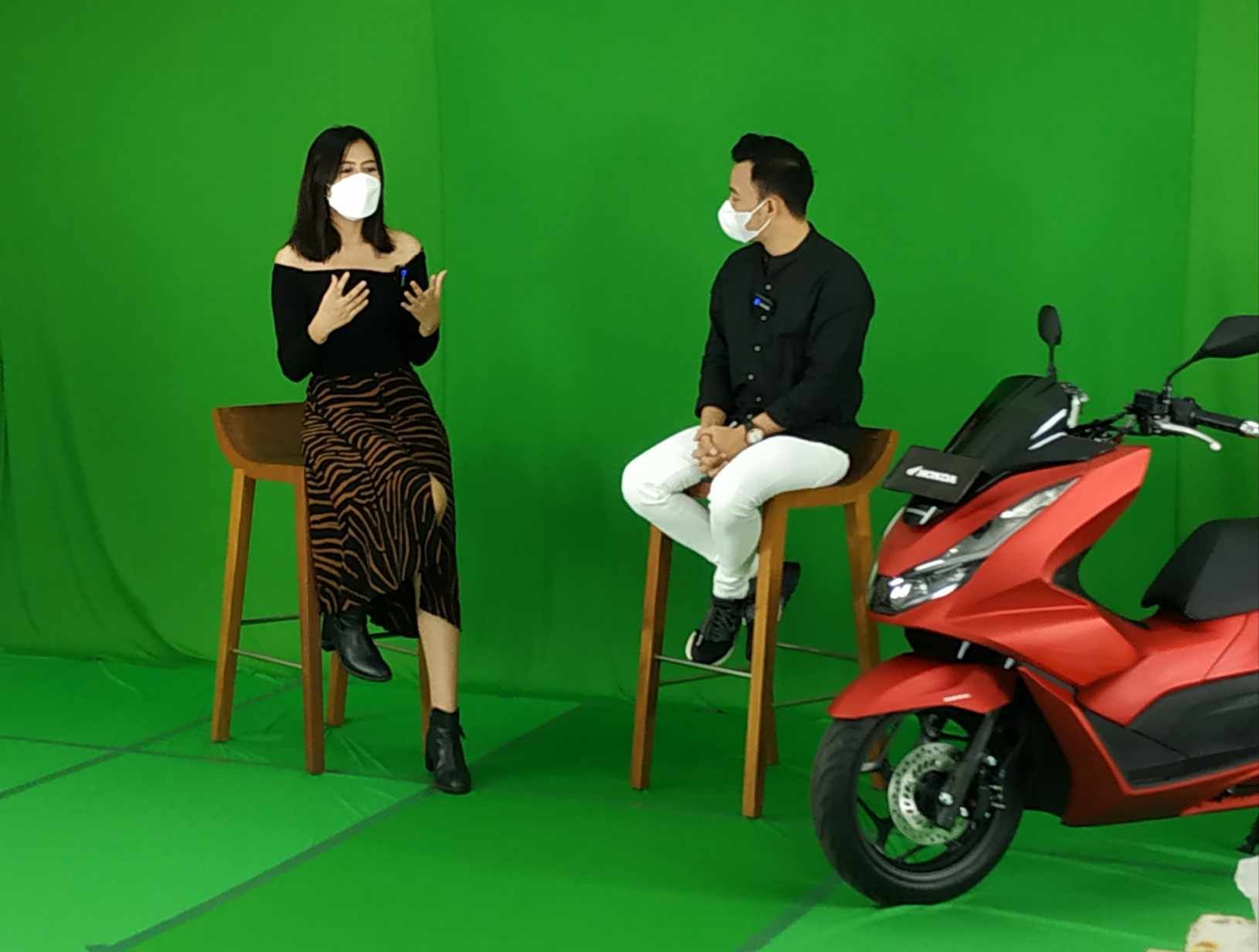 Yasmin runner-up Putri Pariwisata 2019 hadir di live Honda Premium Matic Day