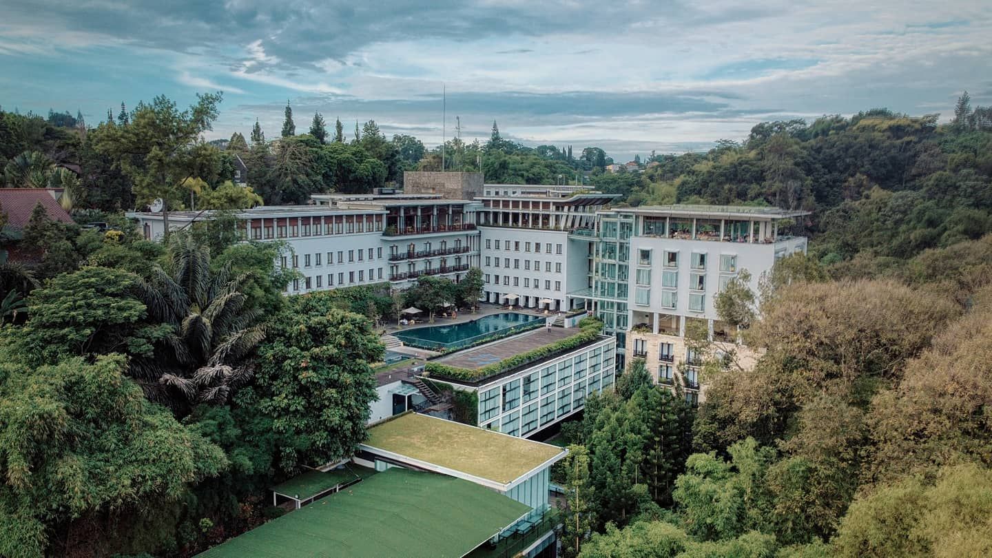 Padma Hotel Bandung yang masuk kategori hotel dengan pemandangan indah..*/Instagram.com/padmabandung