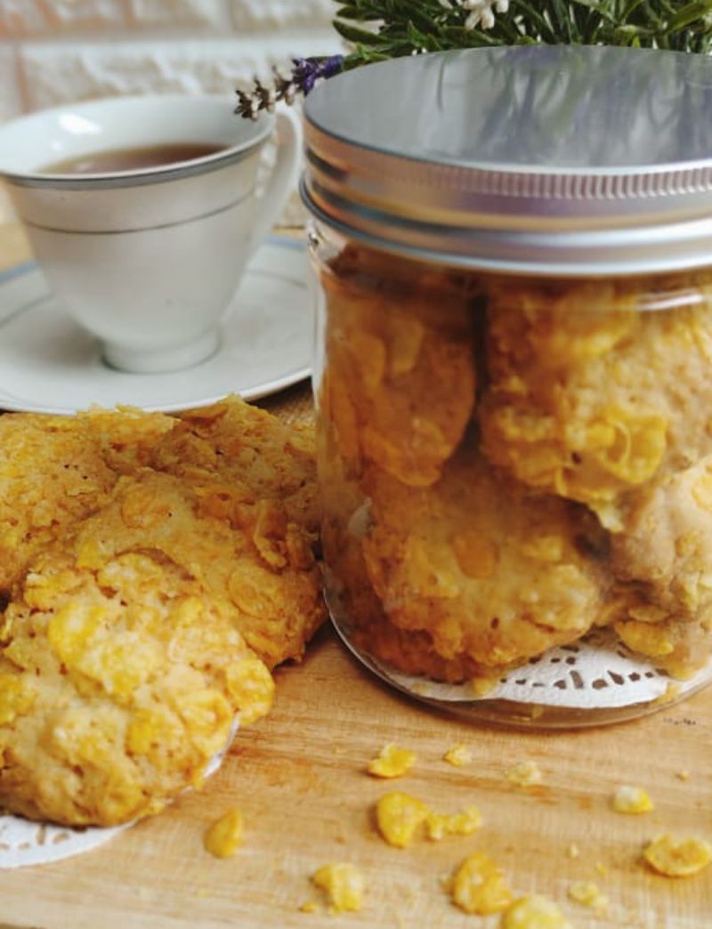 Resep, Cara Praktis Bikin Cornflakes Cookies. Enak dan Lezat untuk Buka Puasa Ramadan atau Hidangan Kue Lebaran Idul Fitri