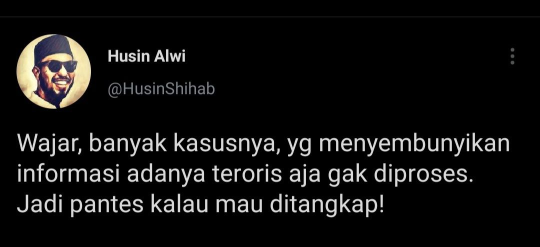 Husin Shihab mengapresiasi Polri usai menangkap Munarman usai diduga terlibat dalam kegiatan baiat teroris di Jakarta, Medan, dan Makassar.*