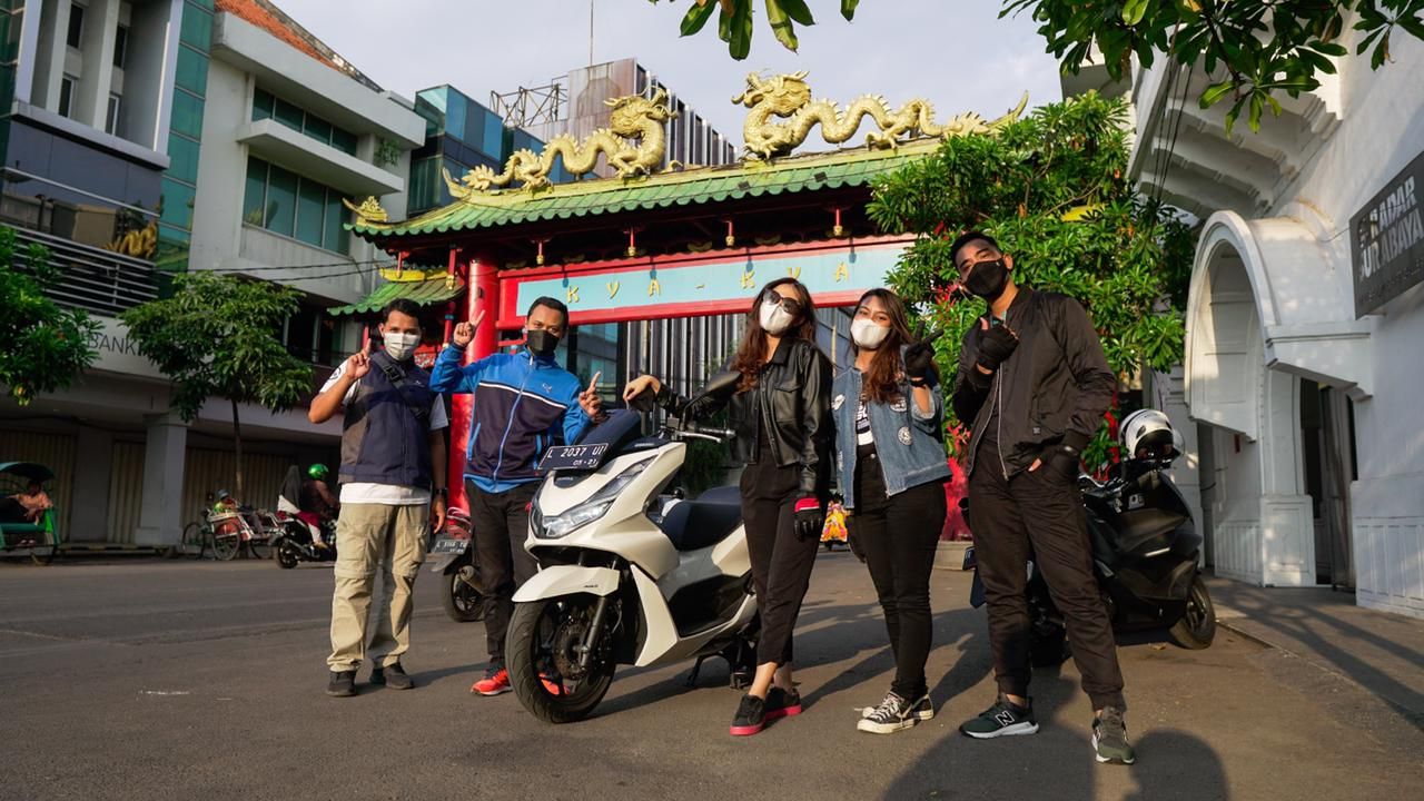Kawasan Kya Kya dikunjungi Ngabuburide bersama PCX 160