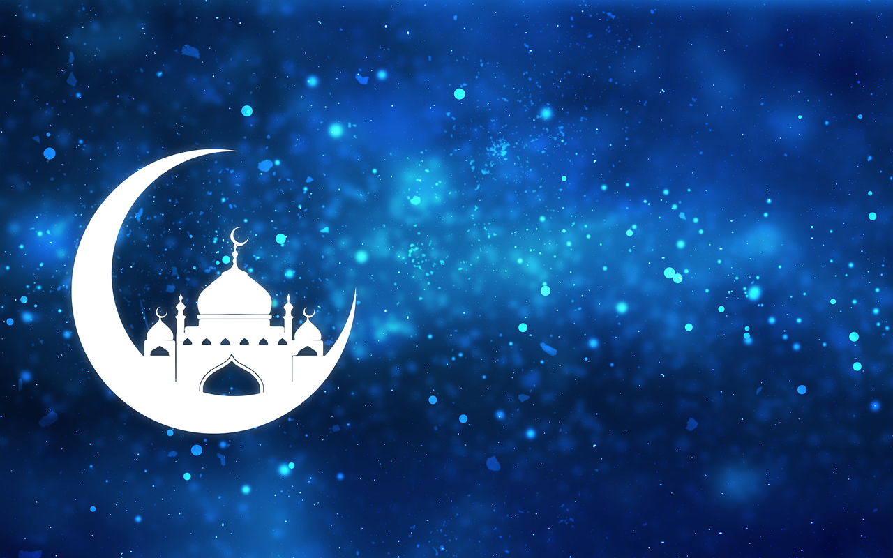 9. Background hari raya Idul Fitri 2021