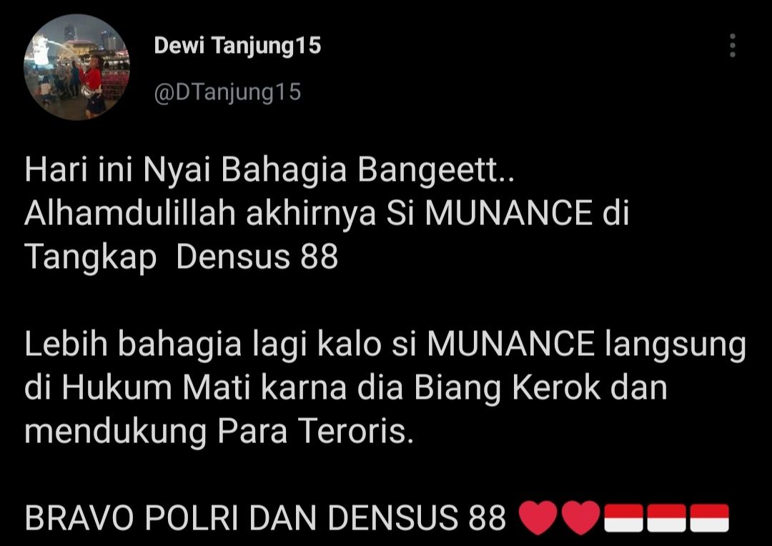 Cuitan Dewi Tanjung.