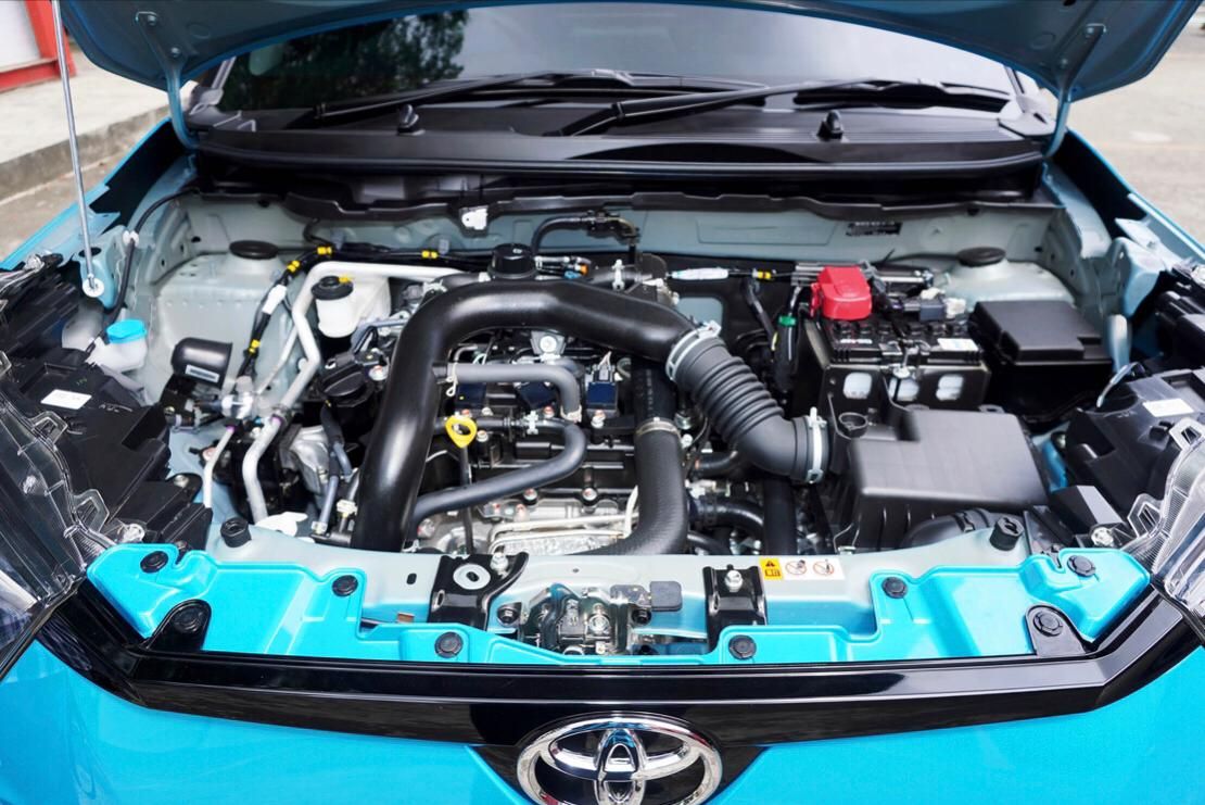 Mesin Toyota Raize 1.000 cc dengan Turbocharge