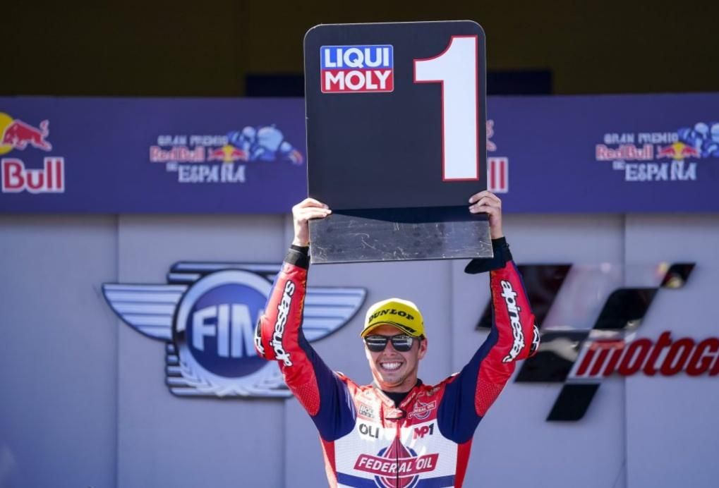 Fabio Digiannantonio juara Moto2 GP Spanyol