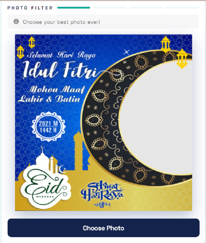 Bingkai Twibbon Hari Raya Idul Fitri 2021