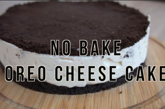 Resep Oreo Cheese Cake Tanpa Oven Hanya Dengan 5 Bahan Ala Luvita Ho Pas Untuk Sajian Lebaran Portal Jember