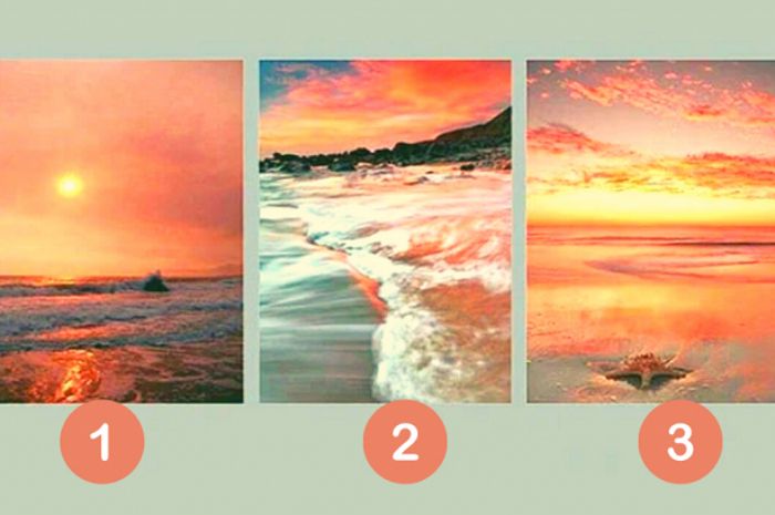 Pilih lah sunset yang kamu suka berikut ini untuk mengetahui cara mu menyelesaikan masalah dalam tes kepribadian