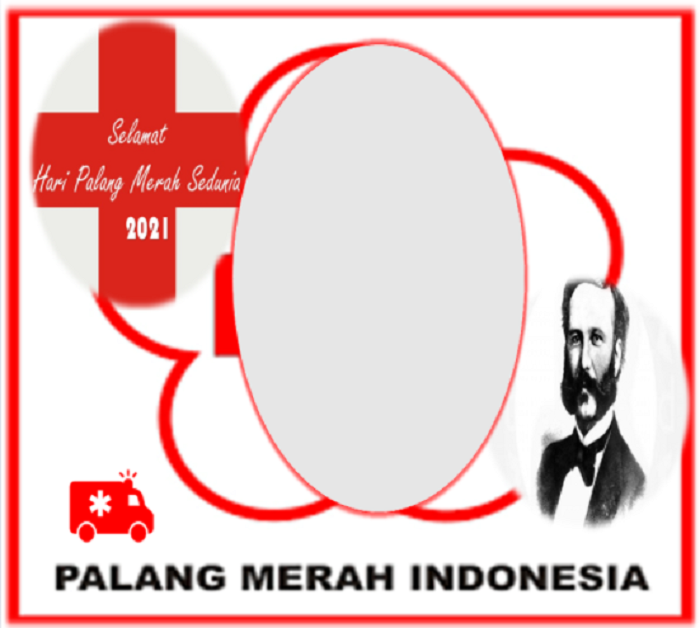 Bingkai Twibbon Hari Palang Merah Internasional