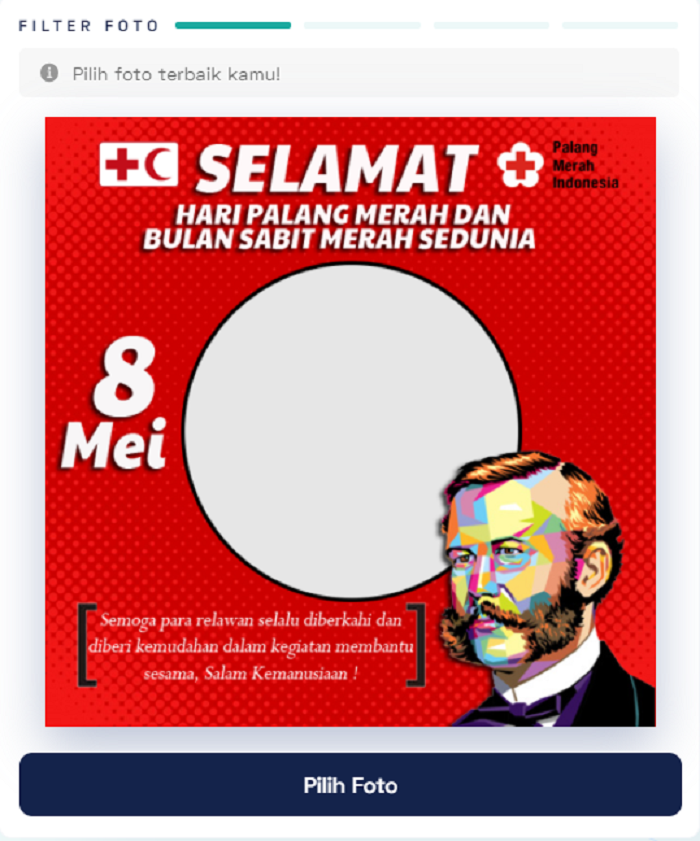 8 Mei Hari Palang Merah Internasional 2021 Rayakan Dengan Pasang Twibbon Yang Unik Portal Sulut