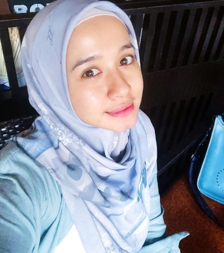 Contoh Gaya Hijab Wajah Bulat/Instagram/@laudyacynthiabella