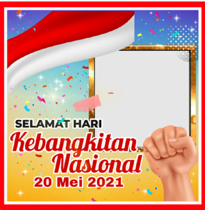 bingkai Selamat Hari Kebangkitan Nasional