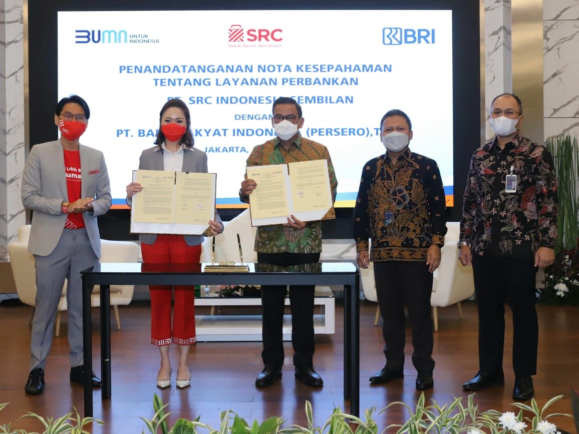 BRI kembali menginisiasi kerja sama layanan perbankan dengan PT SRC Indonesia Sembilan (SRCIS) untuk pengembangan toko kelontong sebagai bagian dari usaha mikro kecil dan menengah (UMKM) Indonesia.