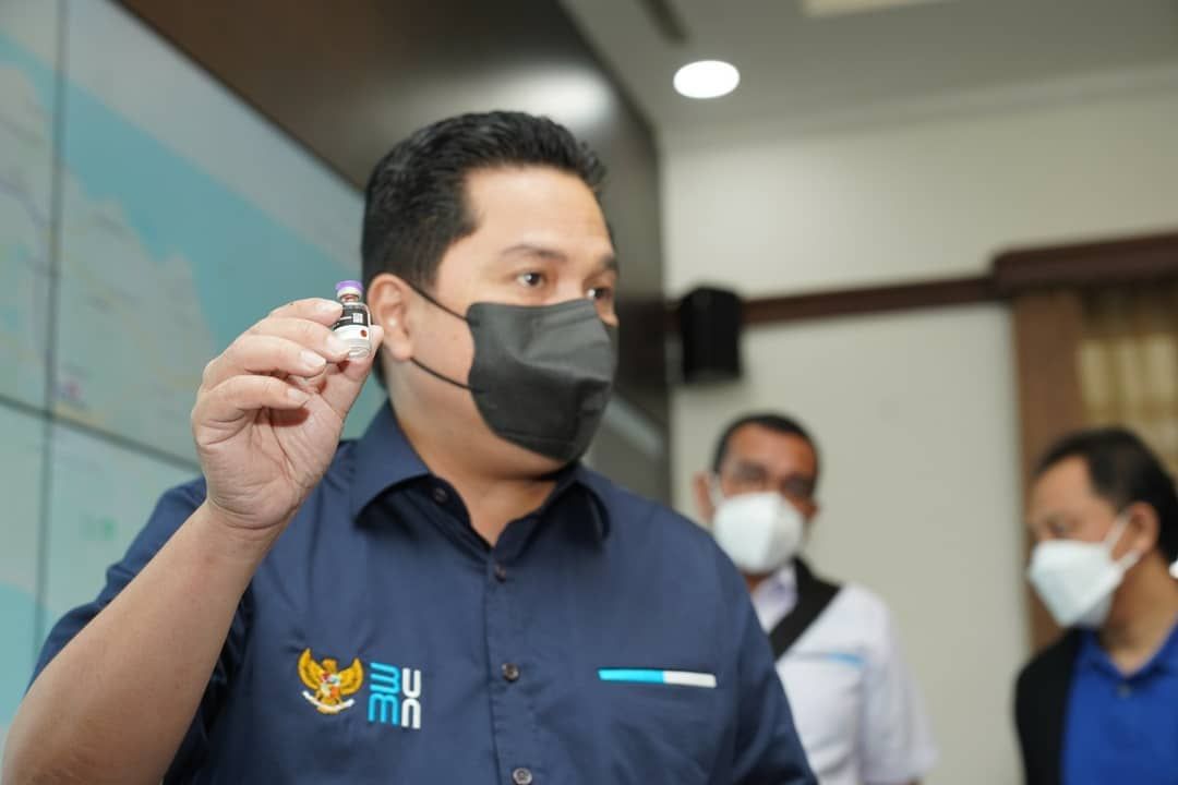 Menteri BUMN Erick Thohir