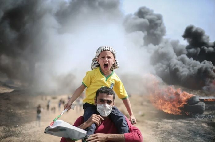 Ilustrari konflik Palestina dan Israel. Hendak Kirim Bantuan ke Gaza, WHO Minta Jeda Kemanusiaan pada Israel.