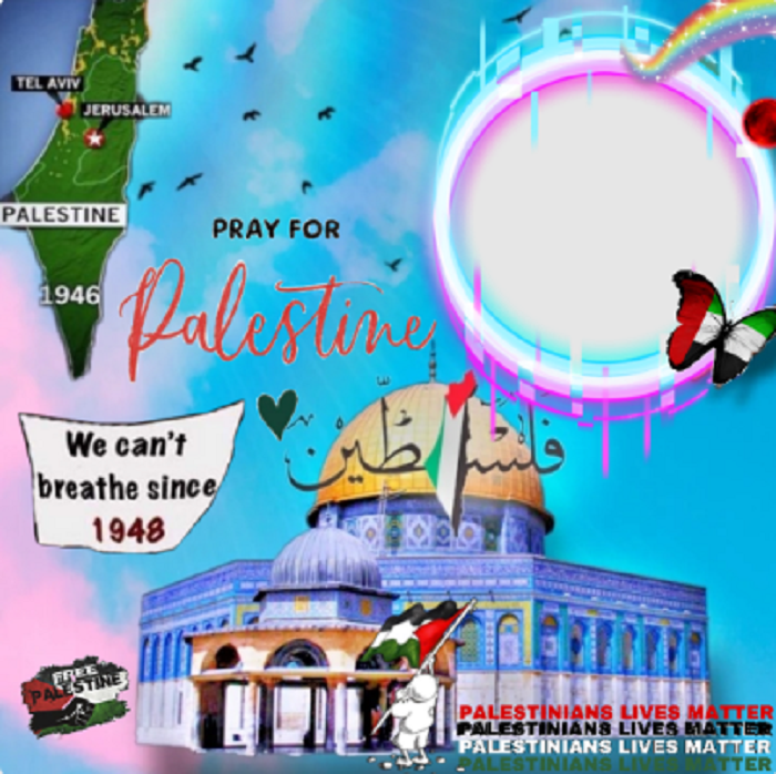 bingkai Twibbon Save Palestine