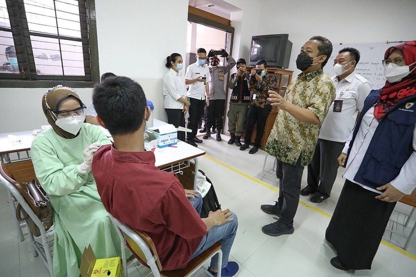 Vaksinasi Dosis 2 Untuk Ptk Yayasan Taruna Bakti Siap Hadapi Pembelajaran Tatap Muka Galajabar