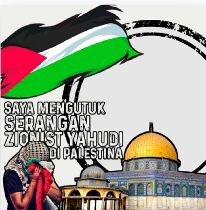 bingkai Twibbon Save Palestina