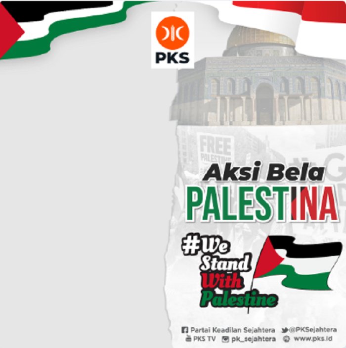 Twibbon aksi Bela Palestina