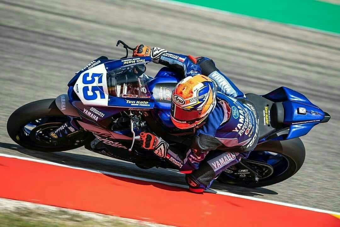 Galang Hendra Pratama di WorldSSP 2021 Motorland Aragon