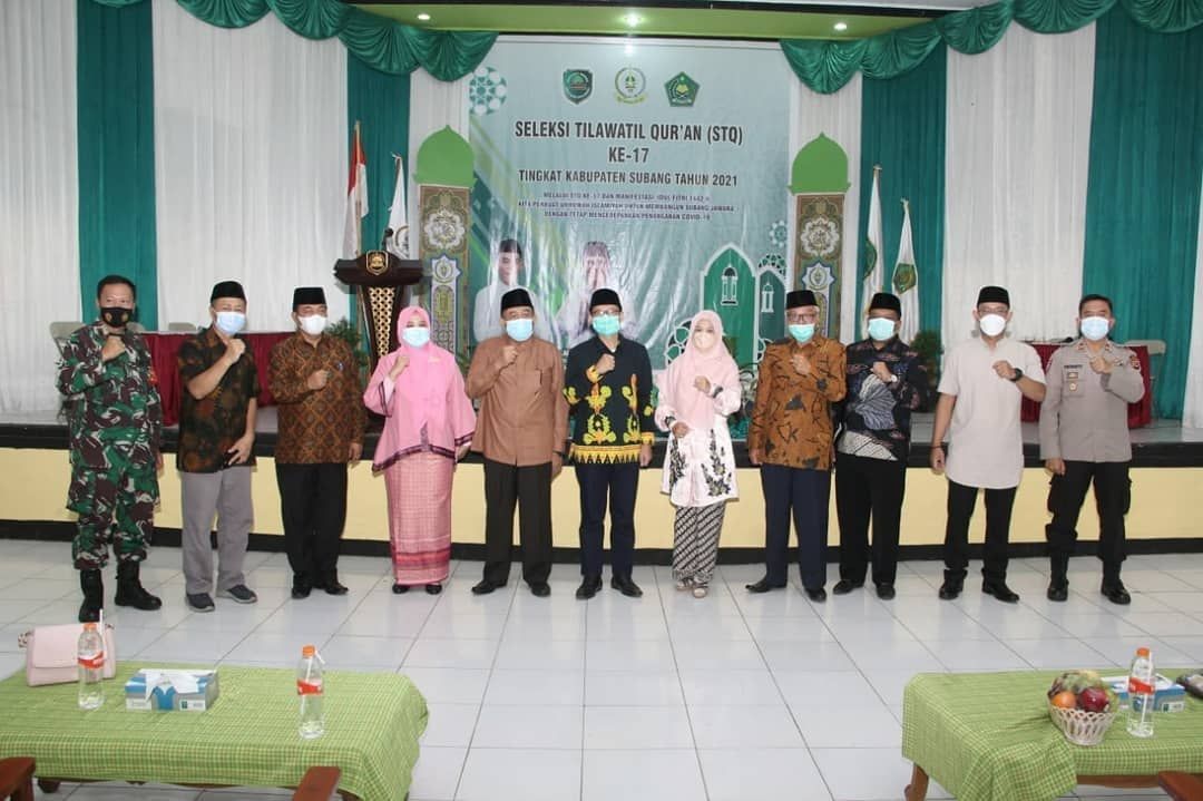 Seleksi Tilawatil Quran ke-17 tingkat Kabupaten Subang tahun 2021