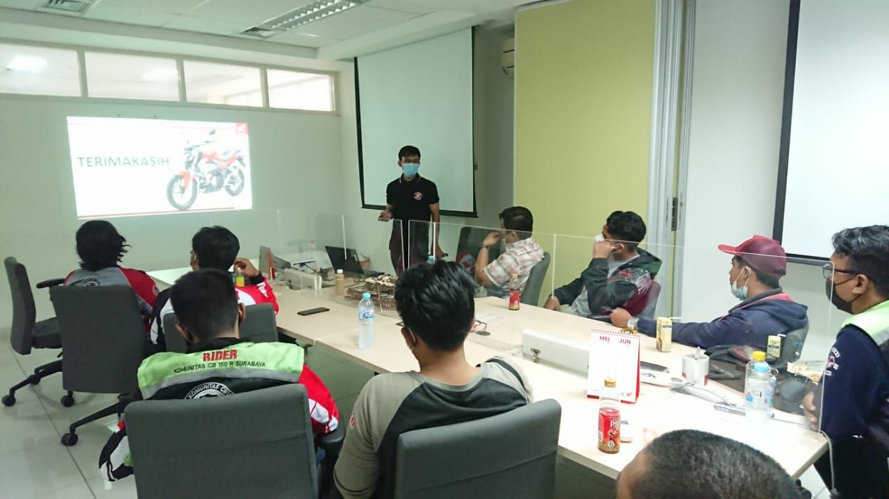 Sharing dan discuss teknologi All New CB150R Streetfire