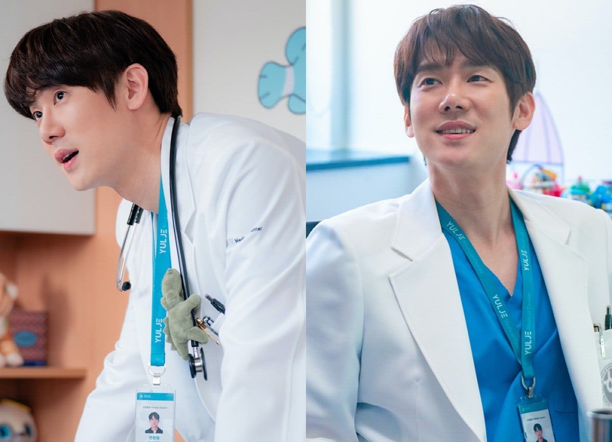 Yoo Yeon Seok sebagai Ahn Jeong-Won dalam 'Hospital Playlist 2'.*