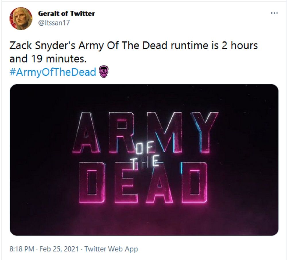 Nonton Film Zombie Zack Snyder: Army of the Dead 2021 Full Movie Subtitle Indonesia di Netflix