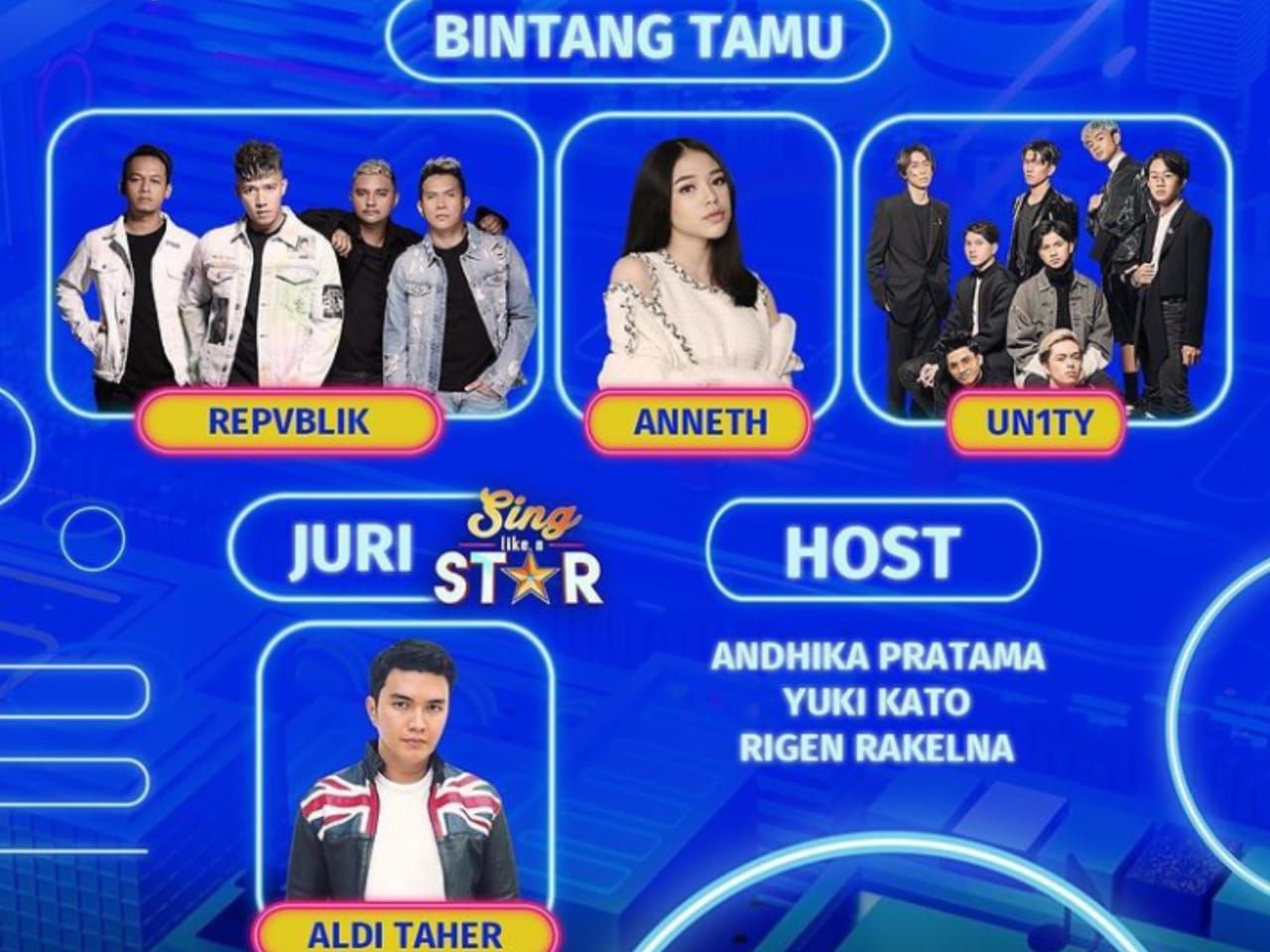 Sedang Tayang, Inbox SCTV Dimeriahkan Repvblik, Anneth ...