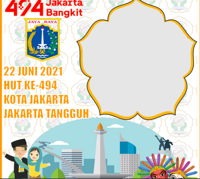30 Twibbon Ucapan Selamat Hut Dki Jakarta 2021 Download Link Gratis Bingkai Foto Ada Gambar Dan Poster Seputar Lampung