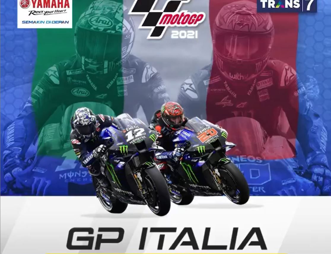 Jadwal Acara Trans7 Hari Ini Minggu 30 Mei 2021 dan Link Live Streaming MotoGP Mugello Italia 2021