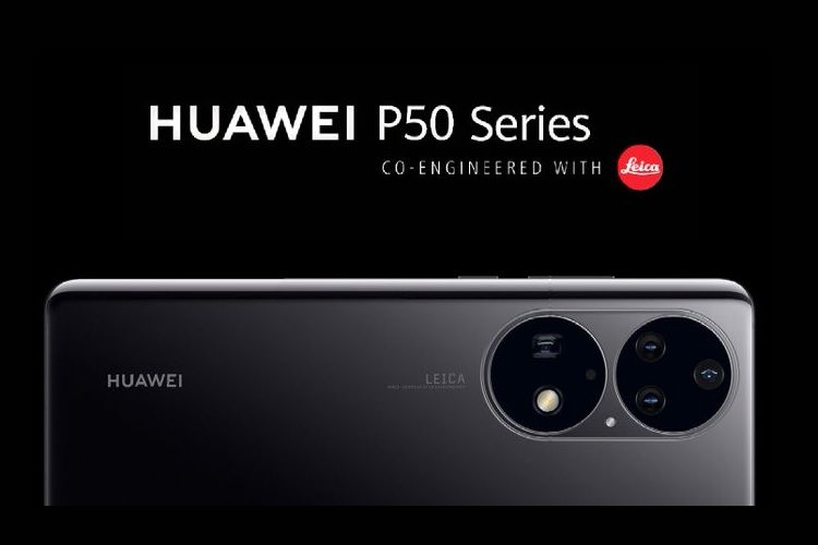 Bocoran smartphone Huawei P50 yang kemungkinan akan diluncurkan pada tanggal 2 Juni.