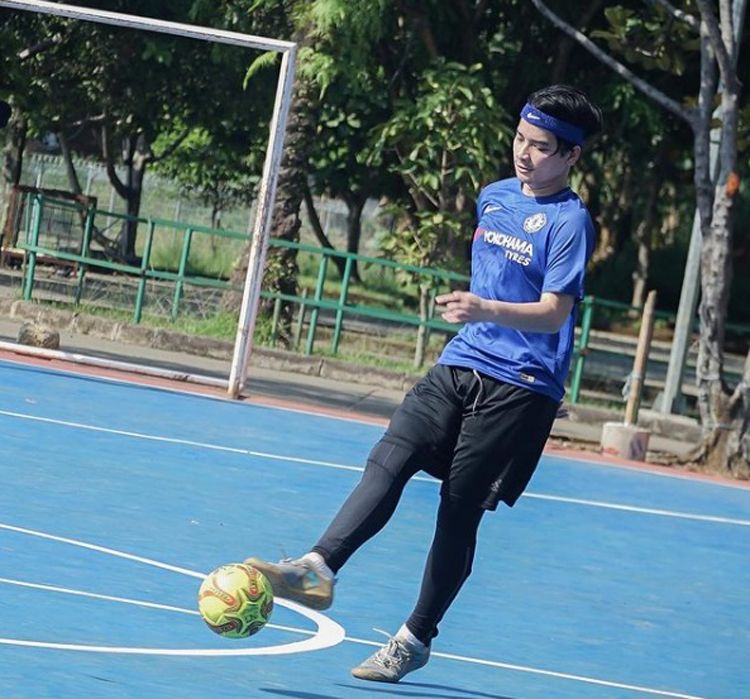 Alvin Faiz Saat Bermain Futsal