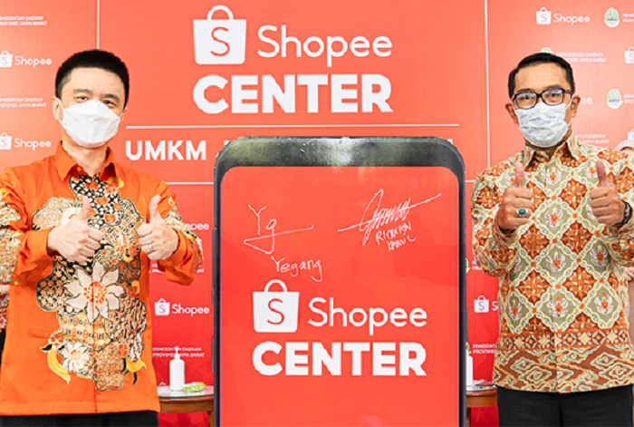 Gubernur Jawa Barat, Ridwan Kamil menyambut baik kerja sama dengan Shopee Indonesia sebagai kerja sama transformasi digital terbesar di Indonesia.