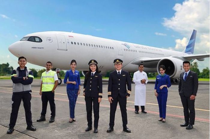 Menteri BUMN, Erick Thohir tetap akan mempertahankan ribuan karyawan Garuda Indonesia. (Instagram.com/@garudaindonesia)