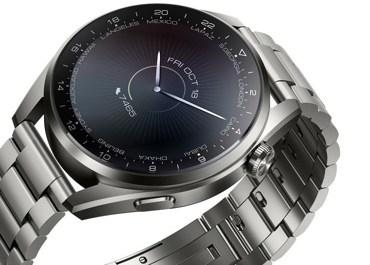 Huawei Watch 3 Pro resmi diluncurkan dengan bodi titanium.