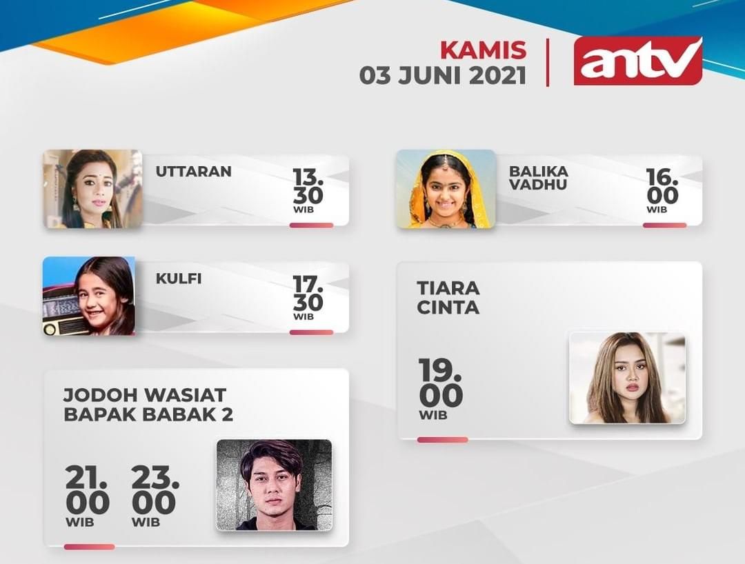 Jadwal Acara Tv Di Antv Hari Ini Kamis 3 Juni 2021 Sinema India Masih Siap Menghibur Seputar Tangsel