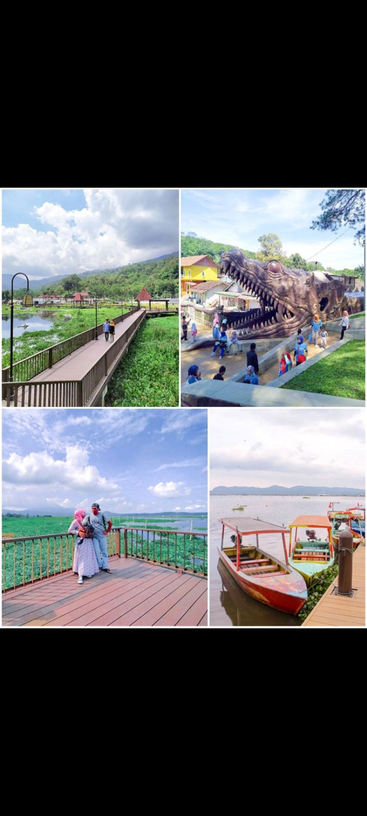 Objek wisata Bukit Cinta Rawa Pening Semarang